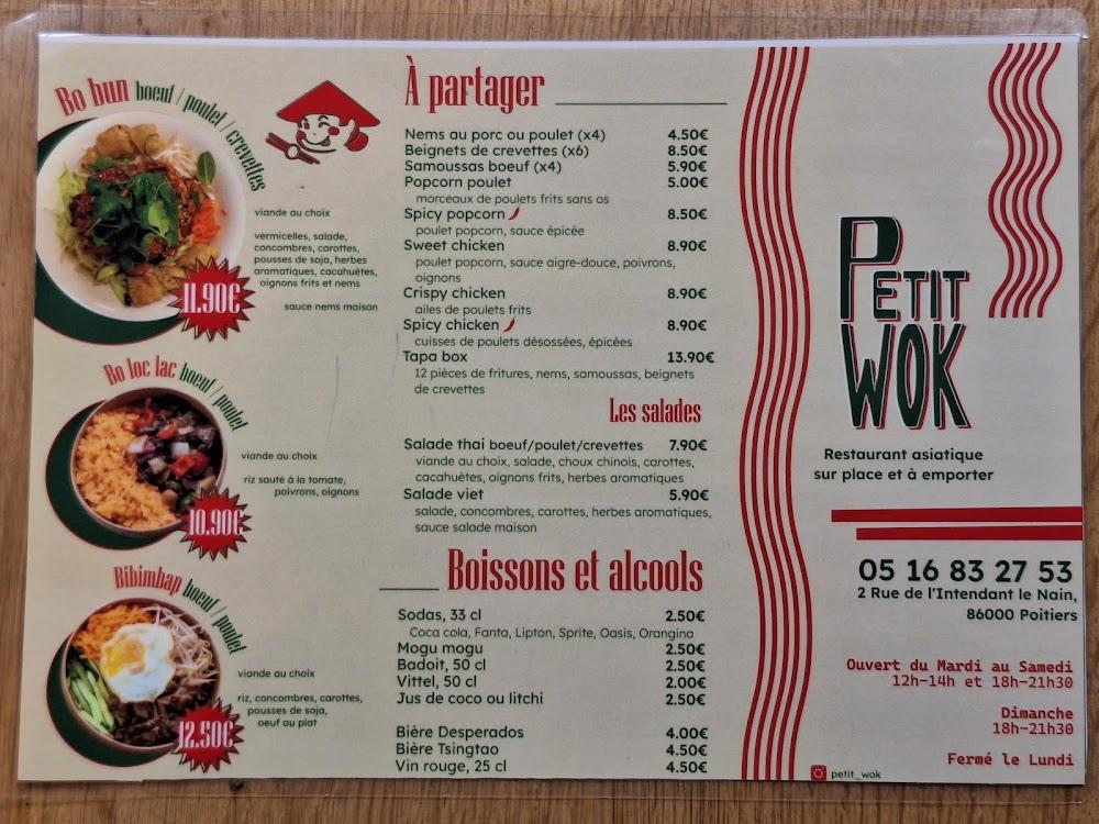 Petit Wok - Menu Image 3